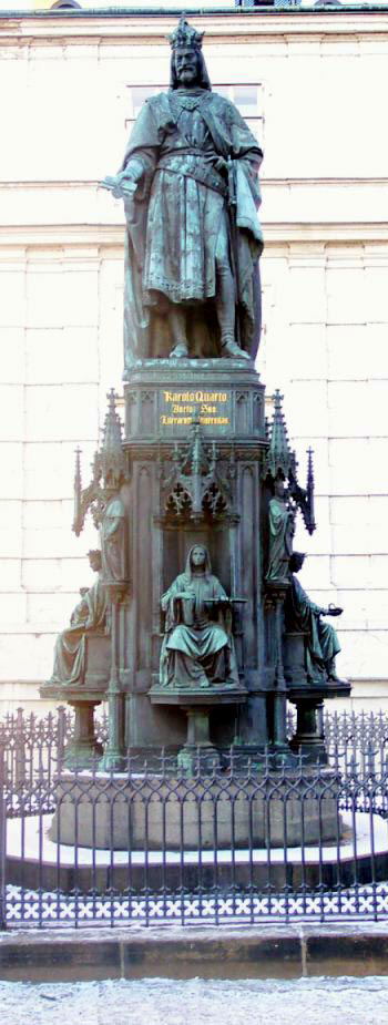 Karl IV. in Prag