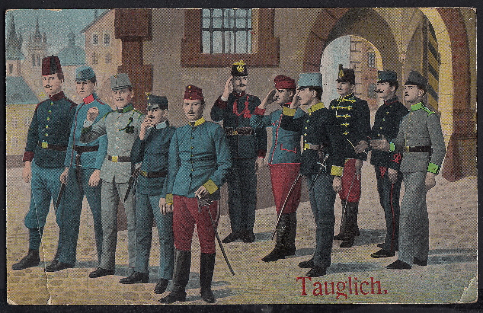 AK KuK Armee TAUGLICH Österreich Ungarn